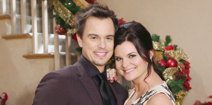 "The Bold and the Beautiful" Set Christmas