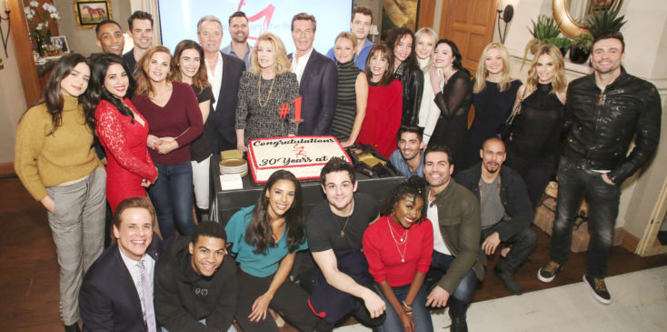 "The Young and the Restless" Set Celebrating 30 Years at Number One