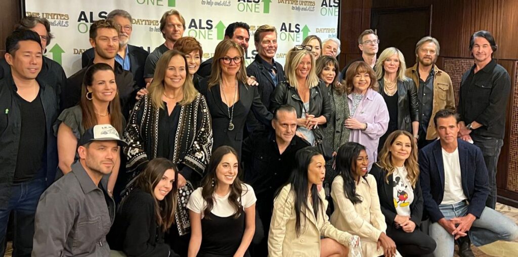 als one daytime unites with the many soap stars.