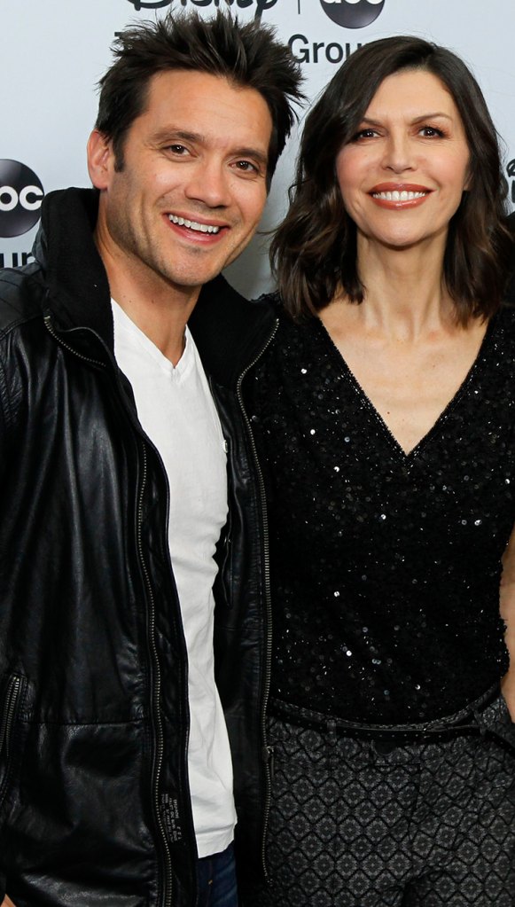 TCA WINTER PRESS TOUR 2014 - Talent, executives and showrunners from ABC arrived at the Viennese Ballroom of The Langham Huntington in Pasadena at Disney | ABC Television Group's All-Star Cocktail Reception on January 17, 2014. (Photo by Rick Rowell/ABC via Getty Images) DOMINIC ZAMPROGNA, FINOLA HUGHES, WILLIAM DEVRY