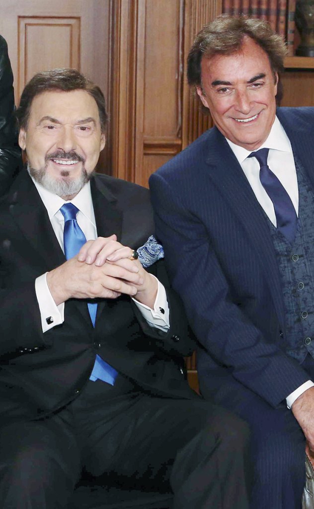 Thaao Penghlis, Joe Mascolo, Billy Flynn "Days of our Lives" Set NBC Studios Burbank 06/25/15 © Howard Wise/jpistudios.com 310-657-9661