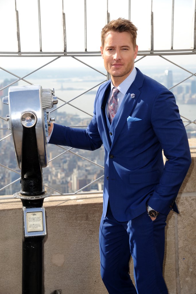 Justin Hartley Visits The Empire State Building Observatory