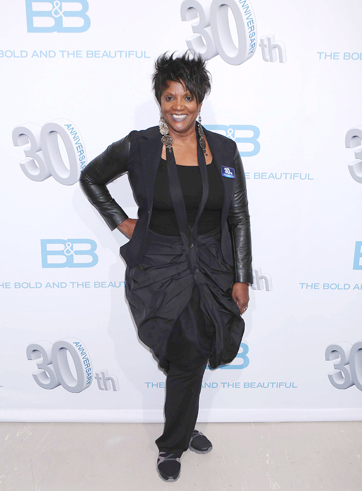 "The Bold and the Beautiful" on Set Celebrating 30th Years