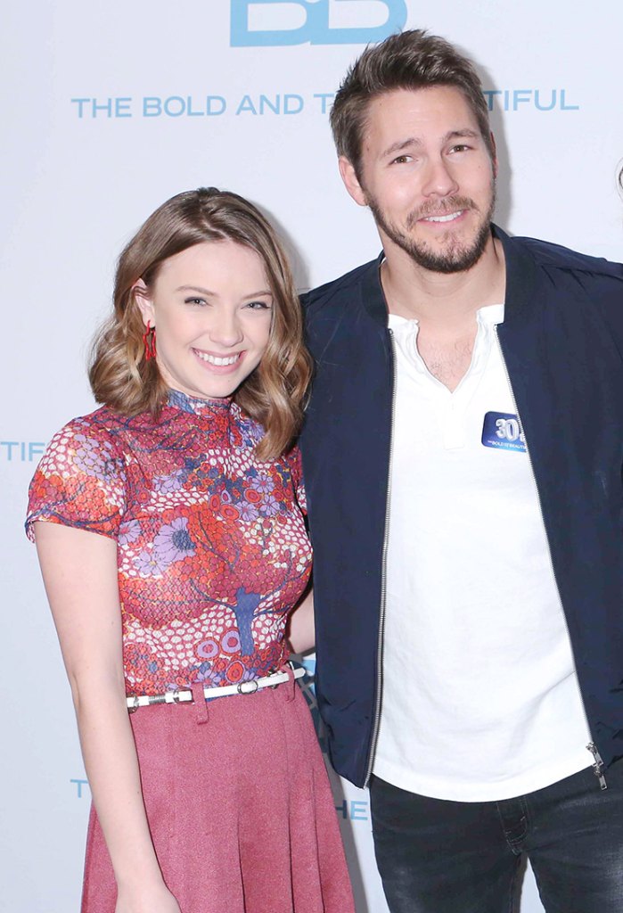 "The Bold and the Beautiful" on Set Celebrating 30th Years