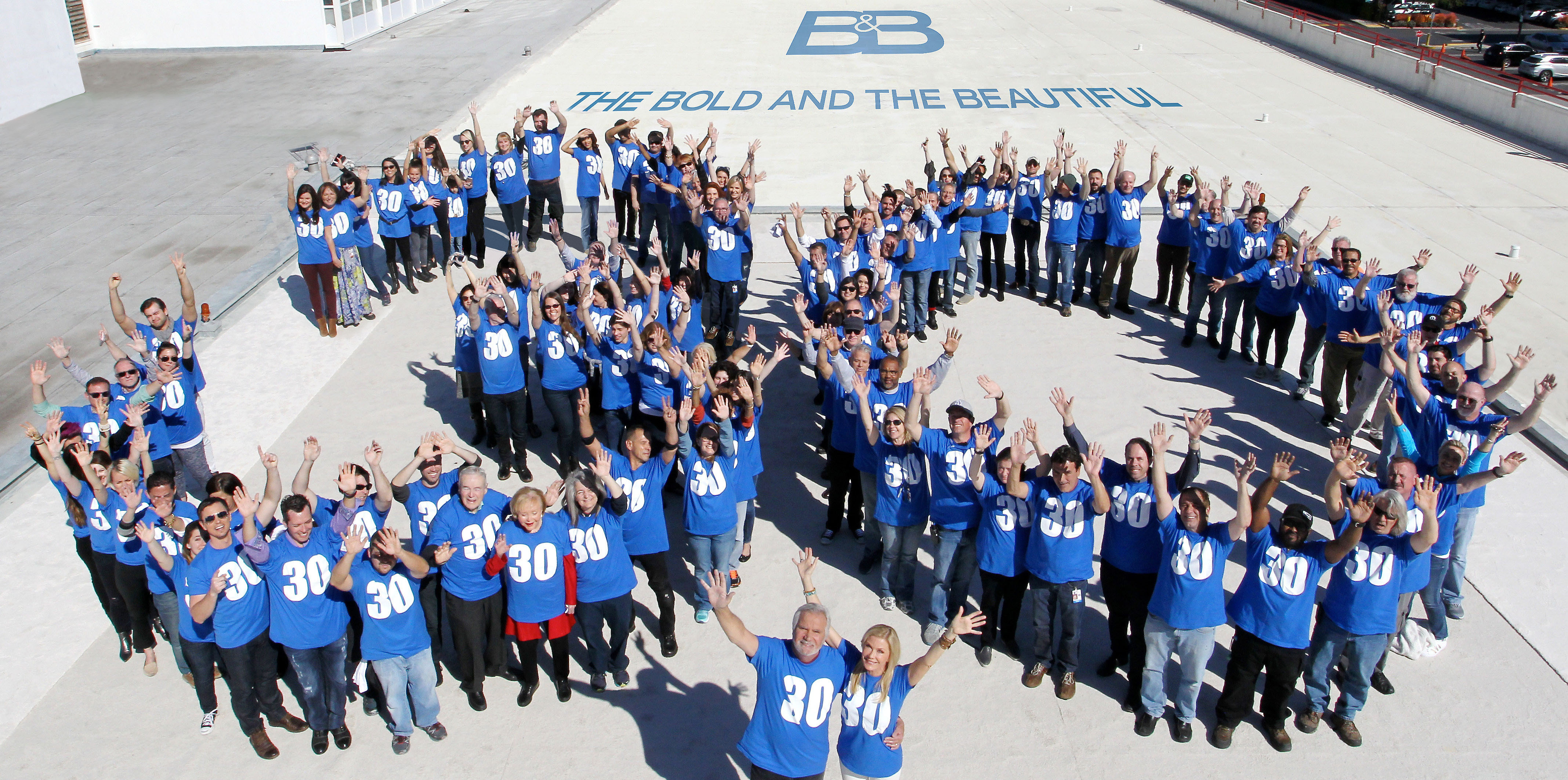 "The Bold and the Beautiful" Set Celebrating John McCook, Katherine Kelly Lang 30 Years