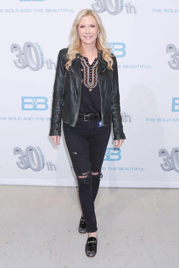 "The Bold and the Beautiful" on Set Celebrating 30th Years