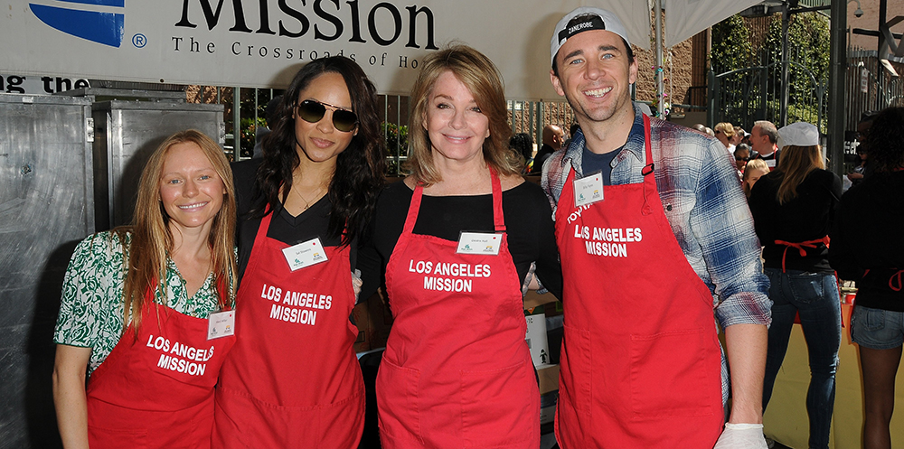 Los Angeles Mission Annual Easter Feeding of the Homeless
