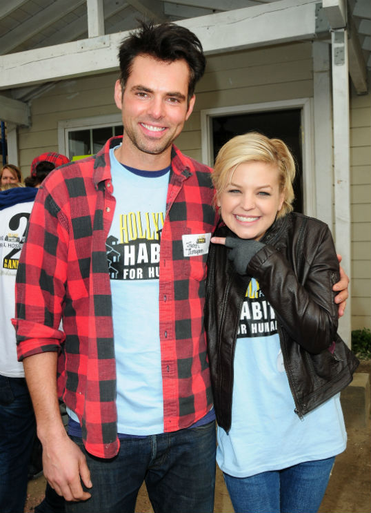 Kirsten Storms and Jason Thompson