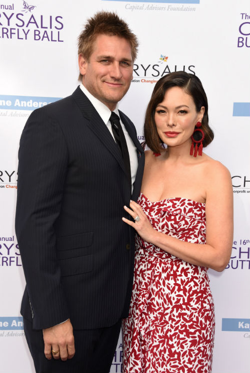 Lindsay Price and Curtis Stone