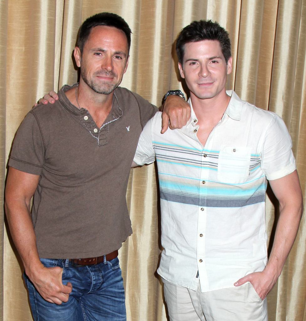 Cocktails with William deVry & Robert Palmer Watkins