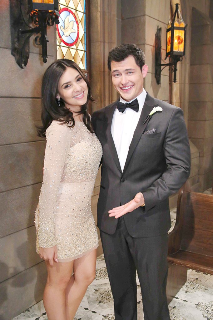 "Days of our Lives" Set Wedding