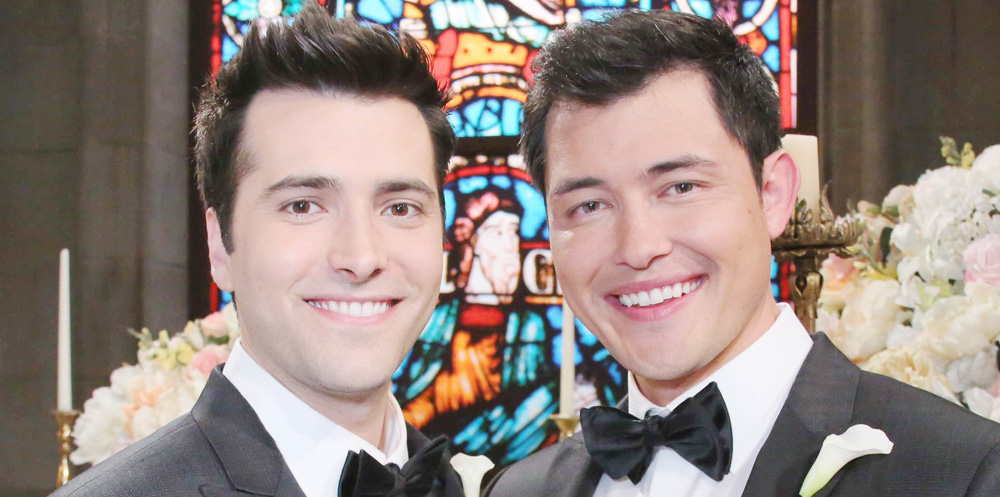 "Days of our Lives" Set Wedding