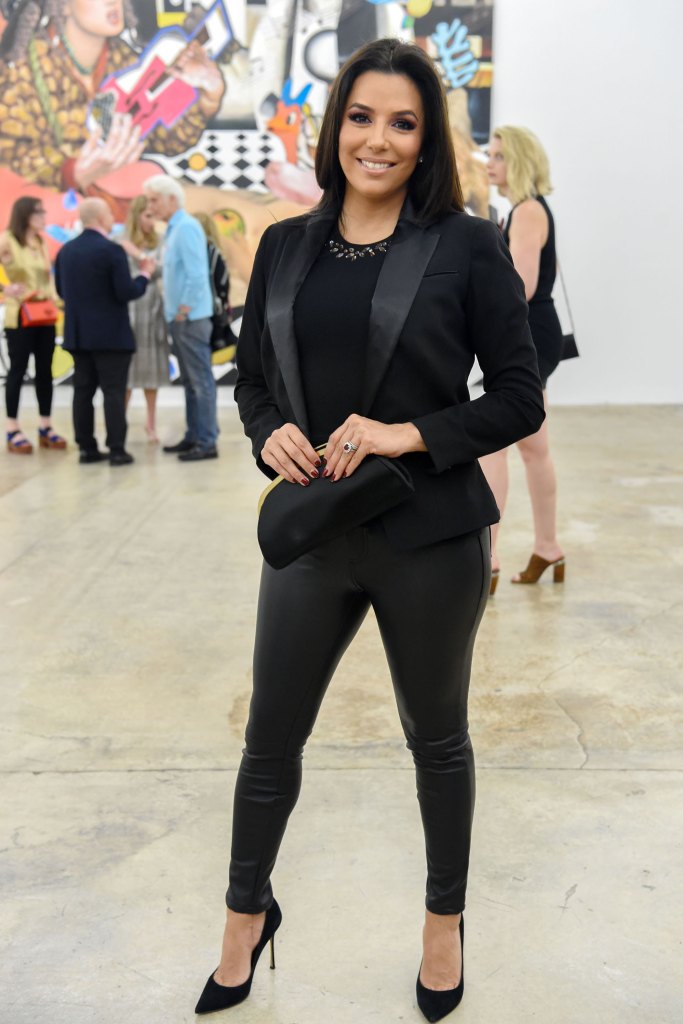 Eva Longoria and Jose Baston at Rubell Faily Collection at Art Basel