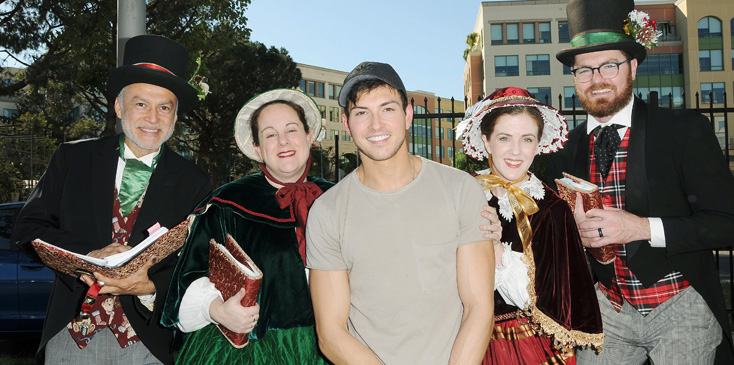 "Days of our Lives" Set Christmas Party