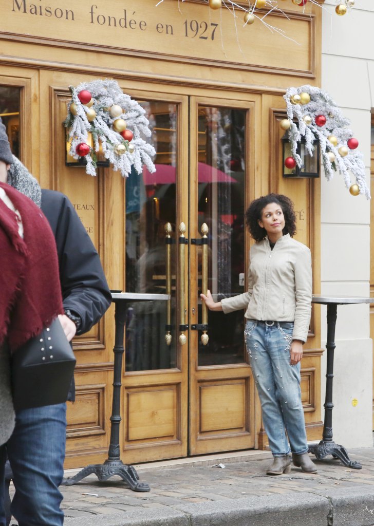 'The Bold and The Beautiful' Star in Paris over the Christmas Break