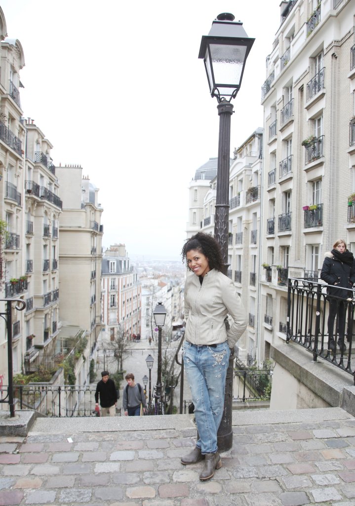 'The Bold and The Beautiful' Star in Paris over the Christmas Break