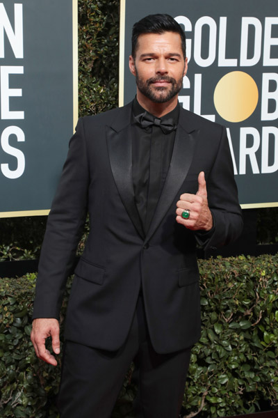 Arrivals for 75th Golden Globe Awards