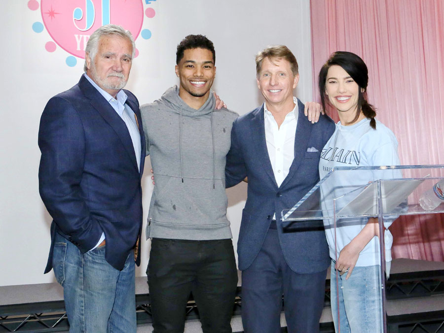 "The Bold and the Beautiful" Set Celebrating 31 Years and Emmy Nominations 2018