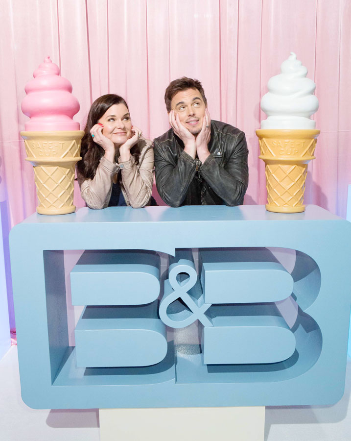 "The Bold and the Beautiful" Set Celebrating 31 Years and Emmy Nominations 2018