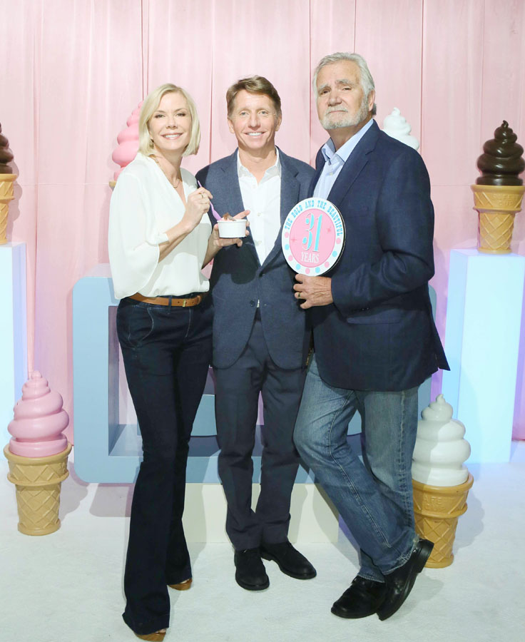 "The Bold and the Beautiful" Set Celebrating 31 Years and Emmy Nominations 2018