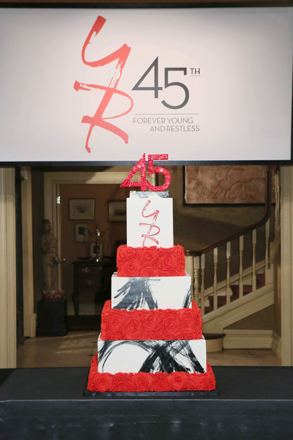"The Young and the Restless" Set Celebrating 45th Year Anniversary "Forever Young"