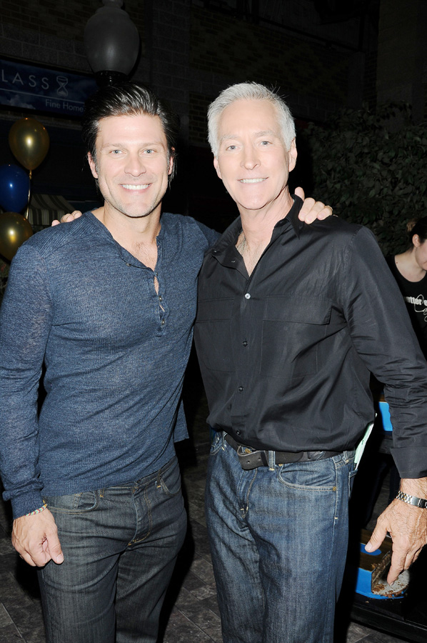 "Days of our Lives" Set Celebrating Drake Hogestyn's 4000th Show