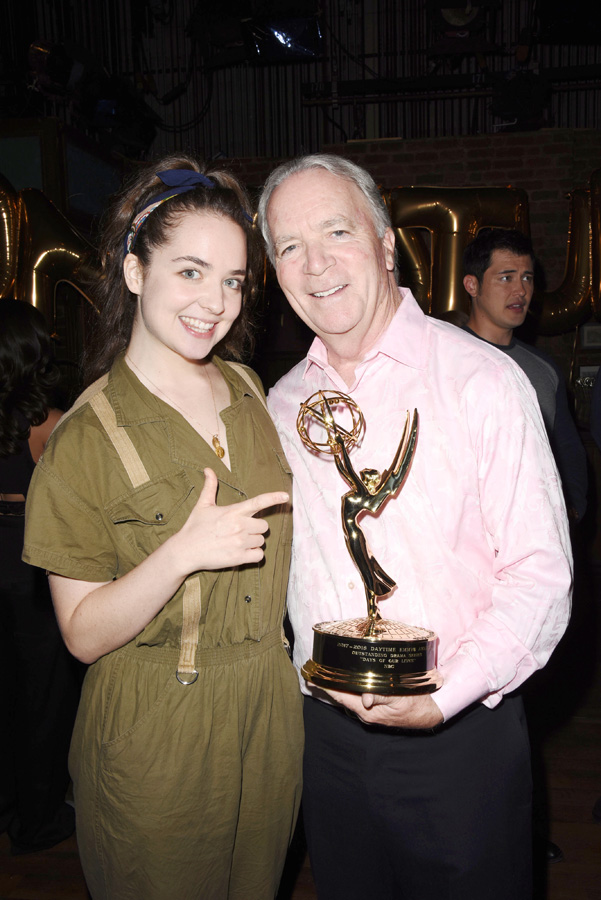 "Days of our Lives" Set Celebrating Emmy Wins