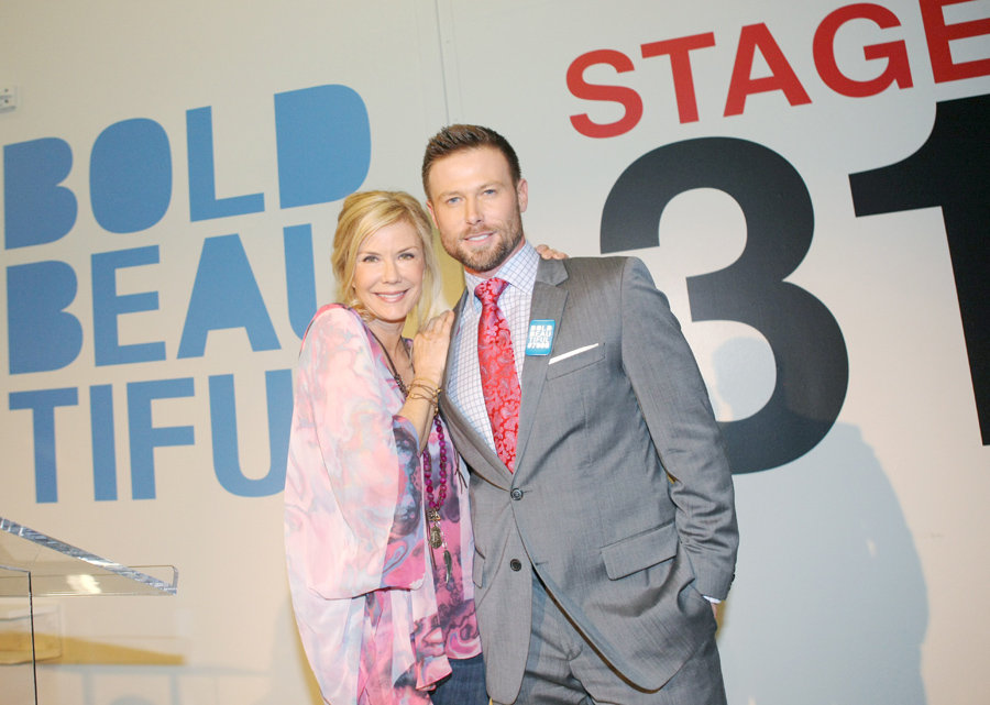 The Bold and the Beautiful Studio 31 Dedication to Bradley P. Bell in honor of 7,000 episodes (7000th episode to air on 1/23/15)