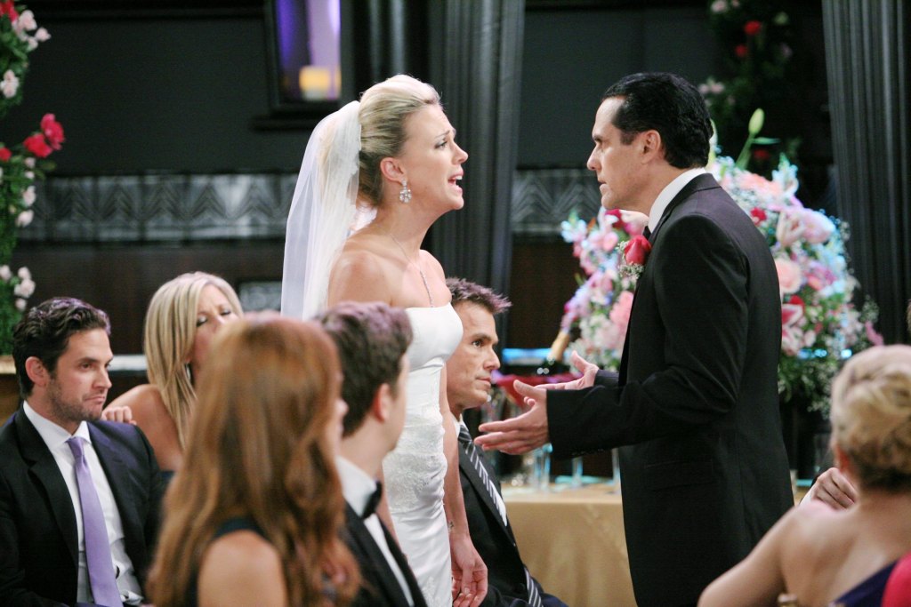 kelly sullivan and maurice benard on GH