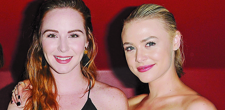 GENERAL HOSPITAL Fan Club Weekend "Paint n Dine" Event With Brtni Sarpy, Chloe Lanier and Hayley Erin