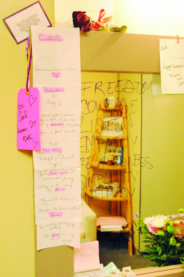 "Days of our Lives" Set Sal Stowers Dressing Room