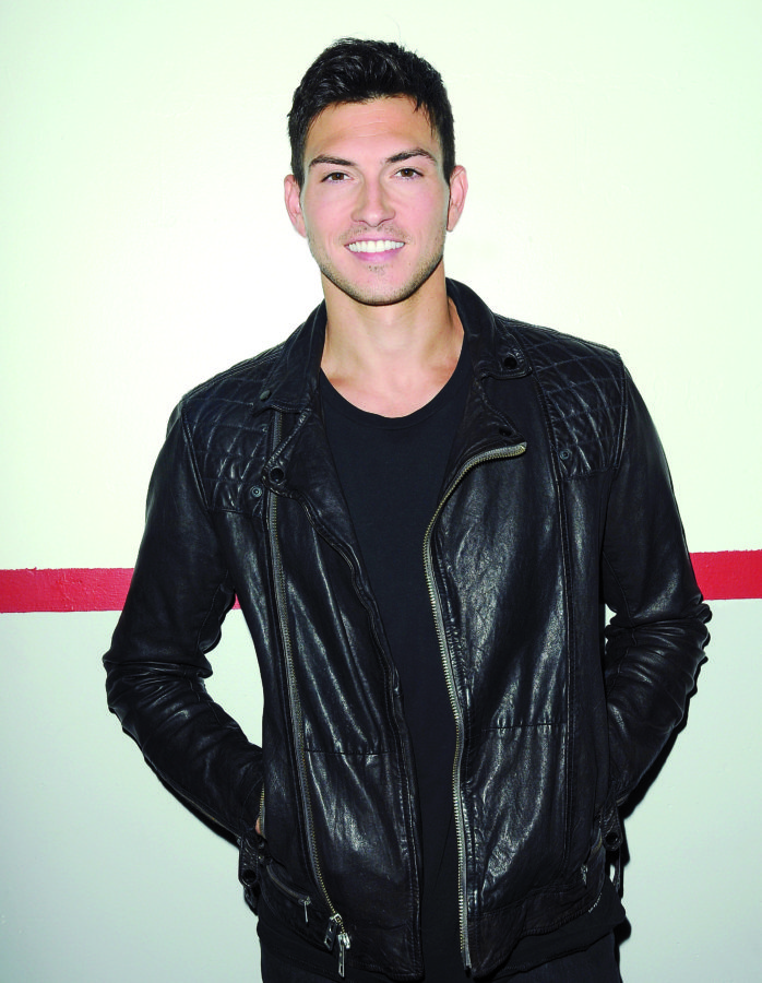 "Days of our Lives" Set with Robert Scott Wilson