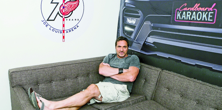 "The Bold and the Beautiful" Set Thorsten Kaye Dresssing Room