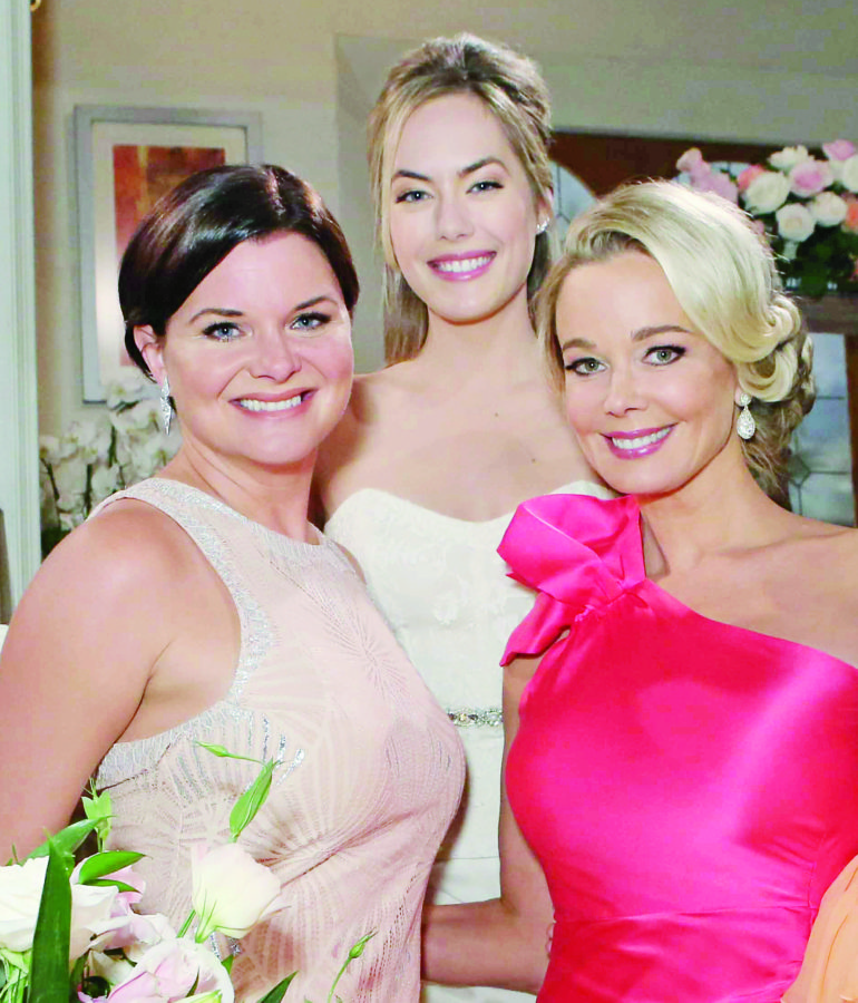 "The Bold and the Beautiful" Set Wedding