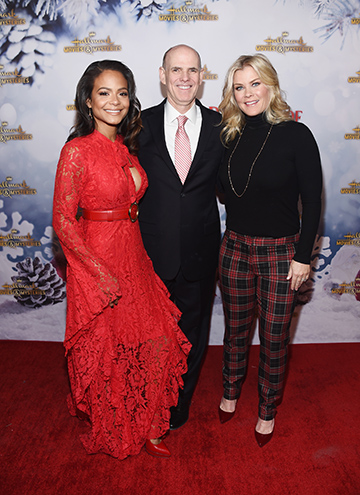 Hallmark Channel Hosts "Once Upon A Christmas Miracle" Screening And Holiday Party