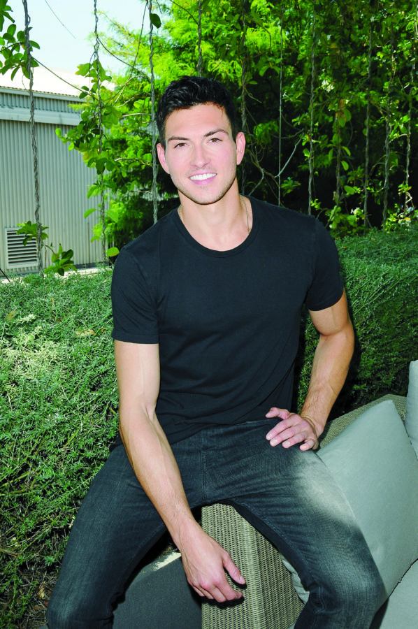 "Days of our Lives" Set with Robert Scott Wilson