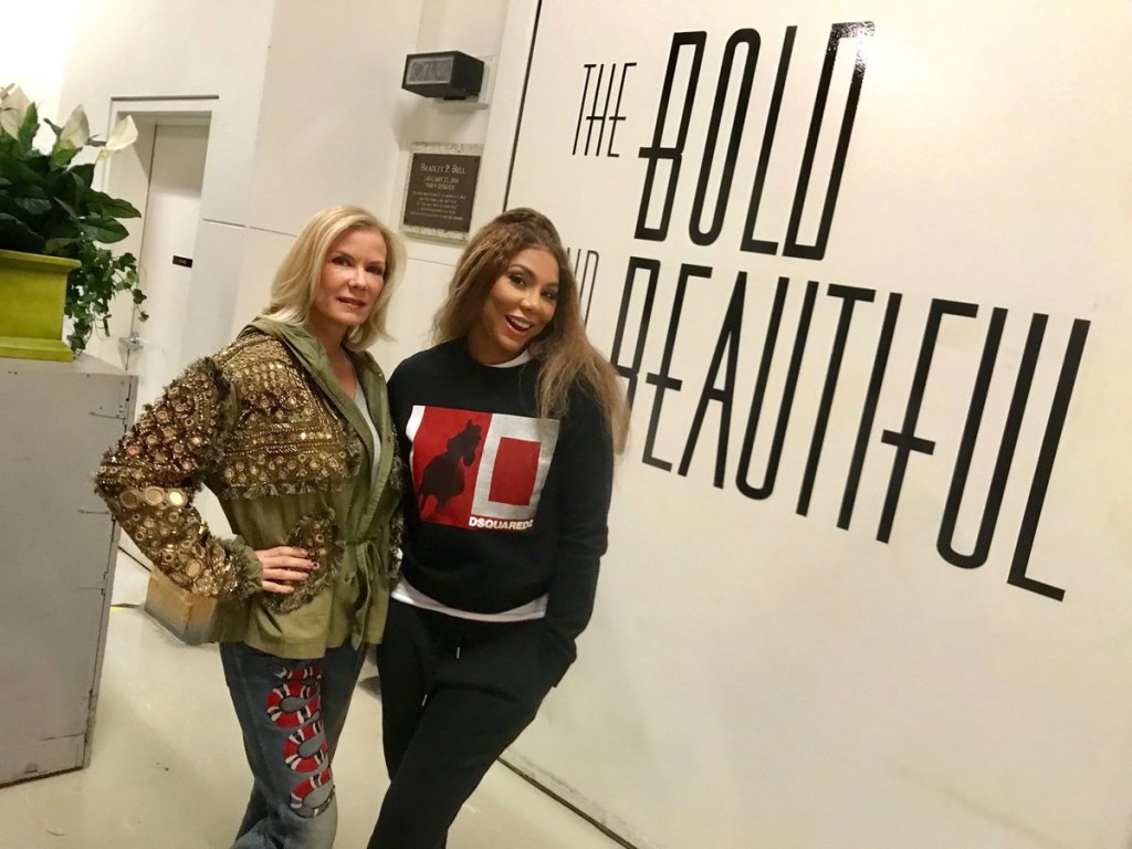 Katherine Kelly Lang and Tamar Braxton