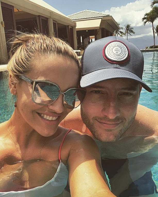 Chrishell and Justin