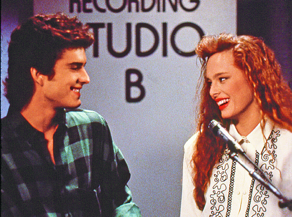 rick hearst as scotty and melinda clarke as faith taylor on days of our lives.