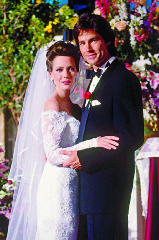Hunter Tylo Ronn Moss B&B wedding 1992 taylor ridge