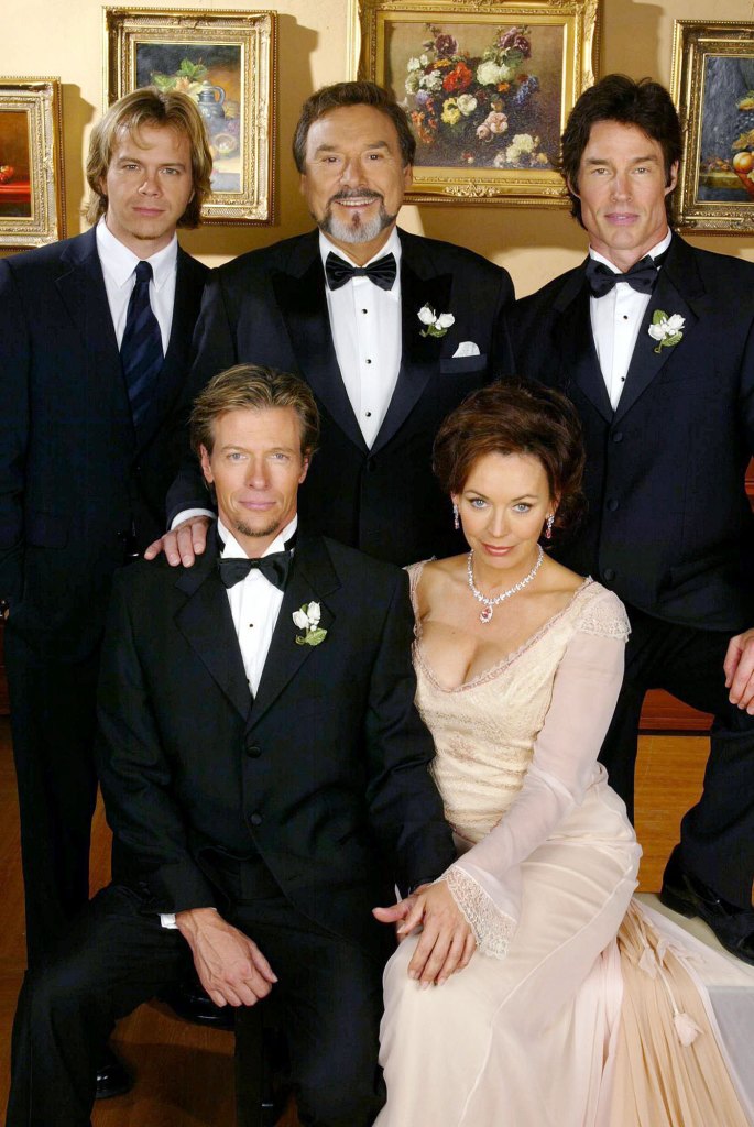 Jack Wagner, Lesley Anne-Down, Ronn Moss, Brian Gaskill and Joe Mascolo