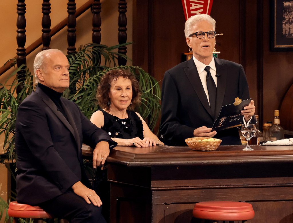 Kelsey Grammer, Rhea Perlman, and Ted Danson