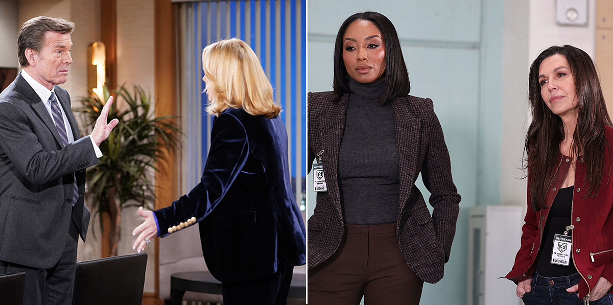 Melody Thomas Scott, Peter Bergman, Tanisha Harper, Finola Hughes