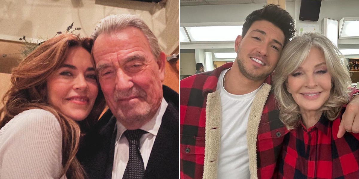 Amelia Heinle, Eric Braeden, Robert Scott, Deidre Hall