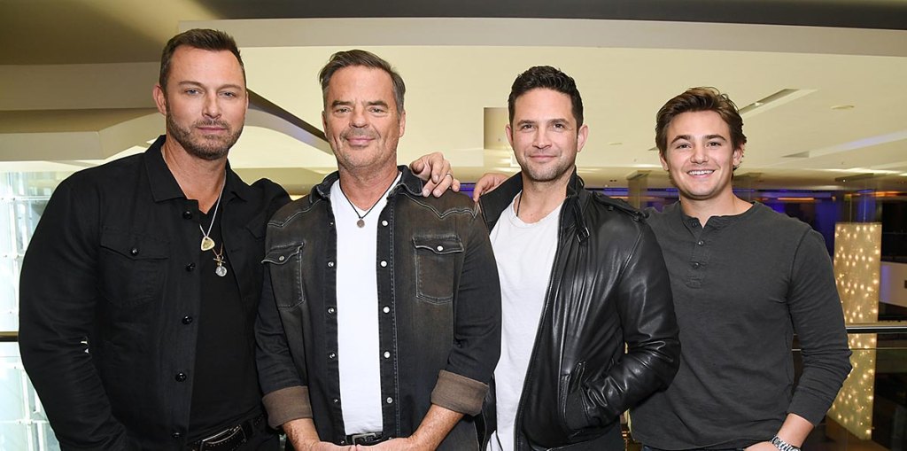 Eric Martsolf, Wally Kurth, Brandon Barash and Carson Boatman