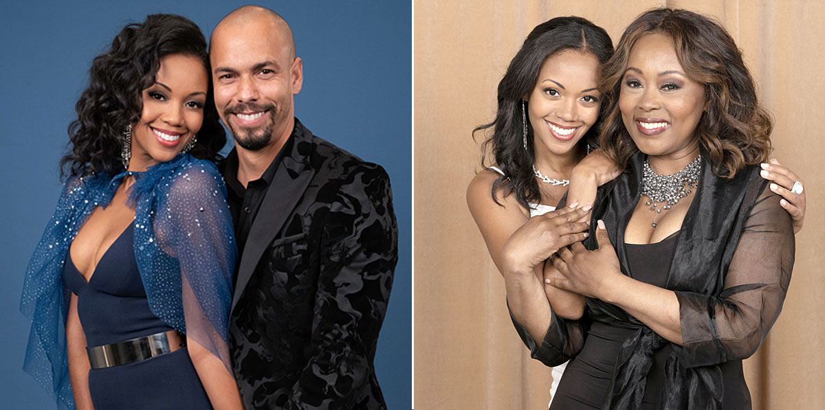 Mishael Morgan, Bryton James, Ptosha Storey
