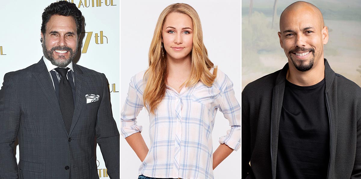 Don Diamont, Eden McCoy, Bryton James