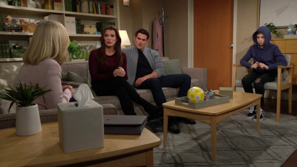 Y&R Doctor Chelsea Adam Connor
