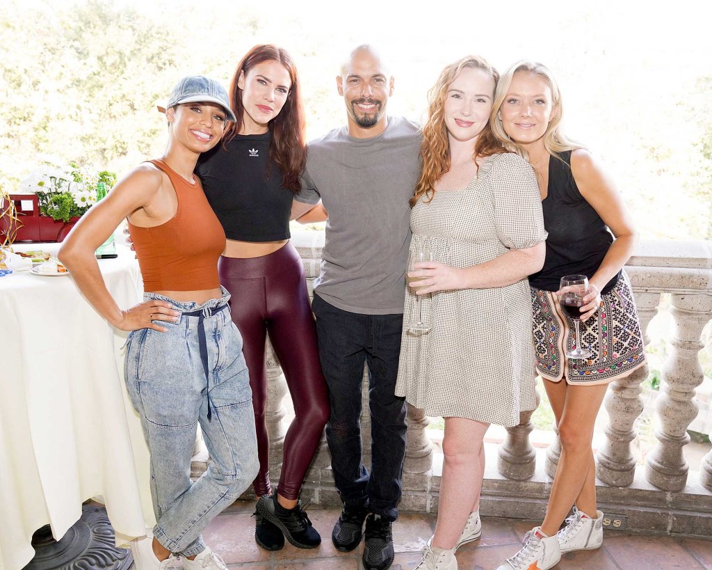 bryton james, melissa ordway, camryn grimes, brytni sarpy