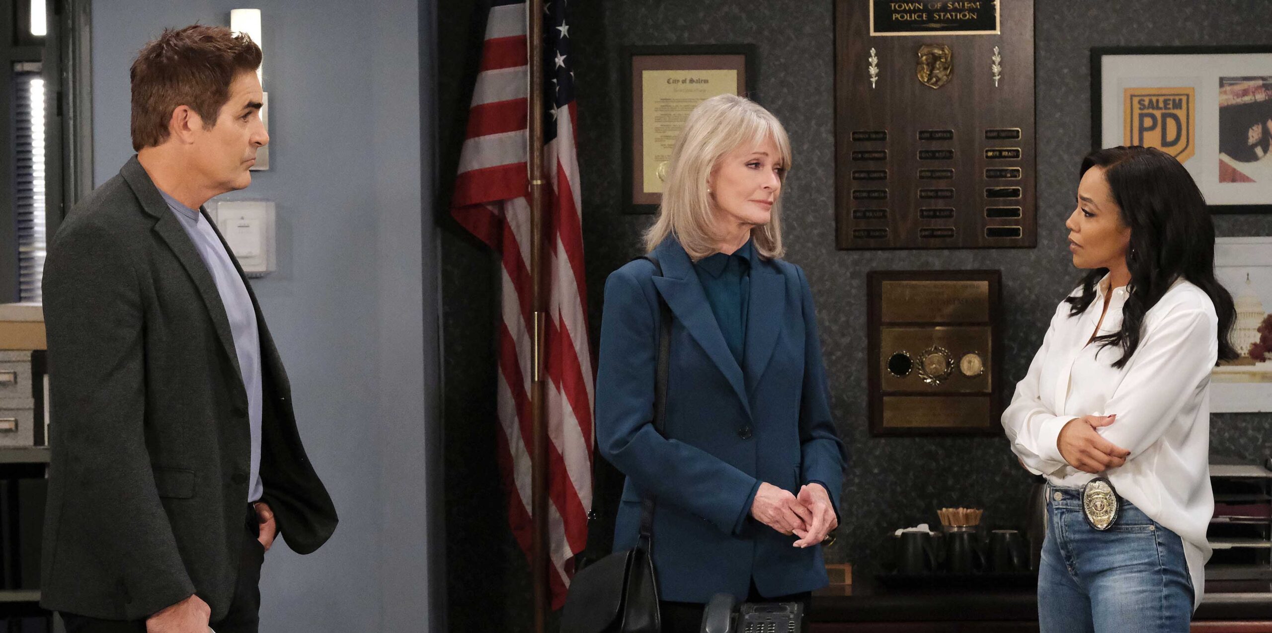 deidre hall, galen gering and elai cantu on days of our lives